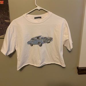 brandy melville, car, motor show t shirt